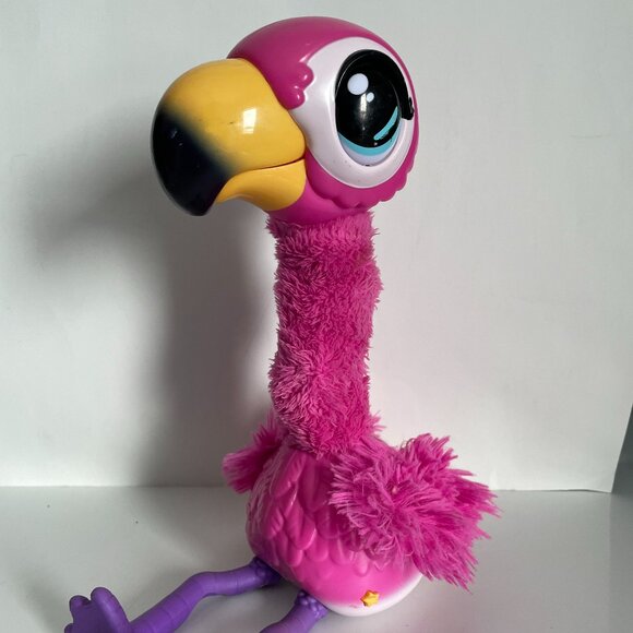 Little Live Pets Gotta Go Flamingo Bird Sings Moves - Repeats back words - Picture 2 of 6